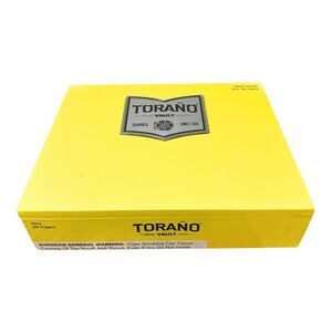 Cigar Box‎ Empty TORANO VAULT P-044 Glossy Green Excellent Condition Metal